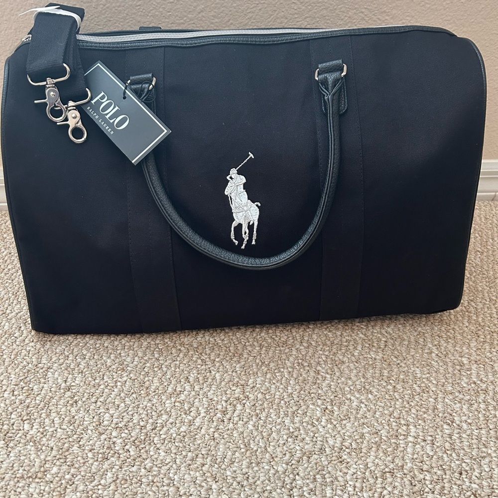 Polo by Ralph Lauren Classic Black Duffel Bag